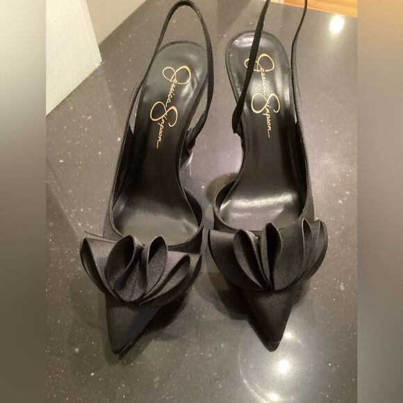 JESSICA SIMPSON SIZE 9M FEBRINDI DORSAY SLING BACK HEEL - Picture 4 of 13